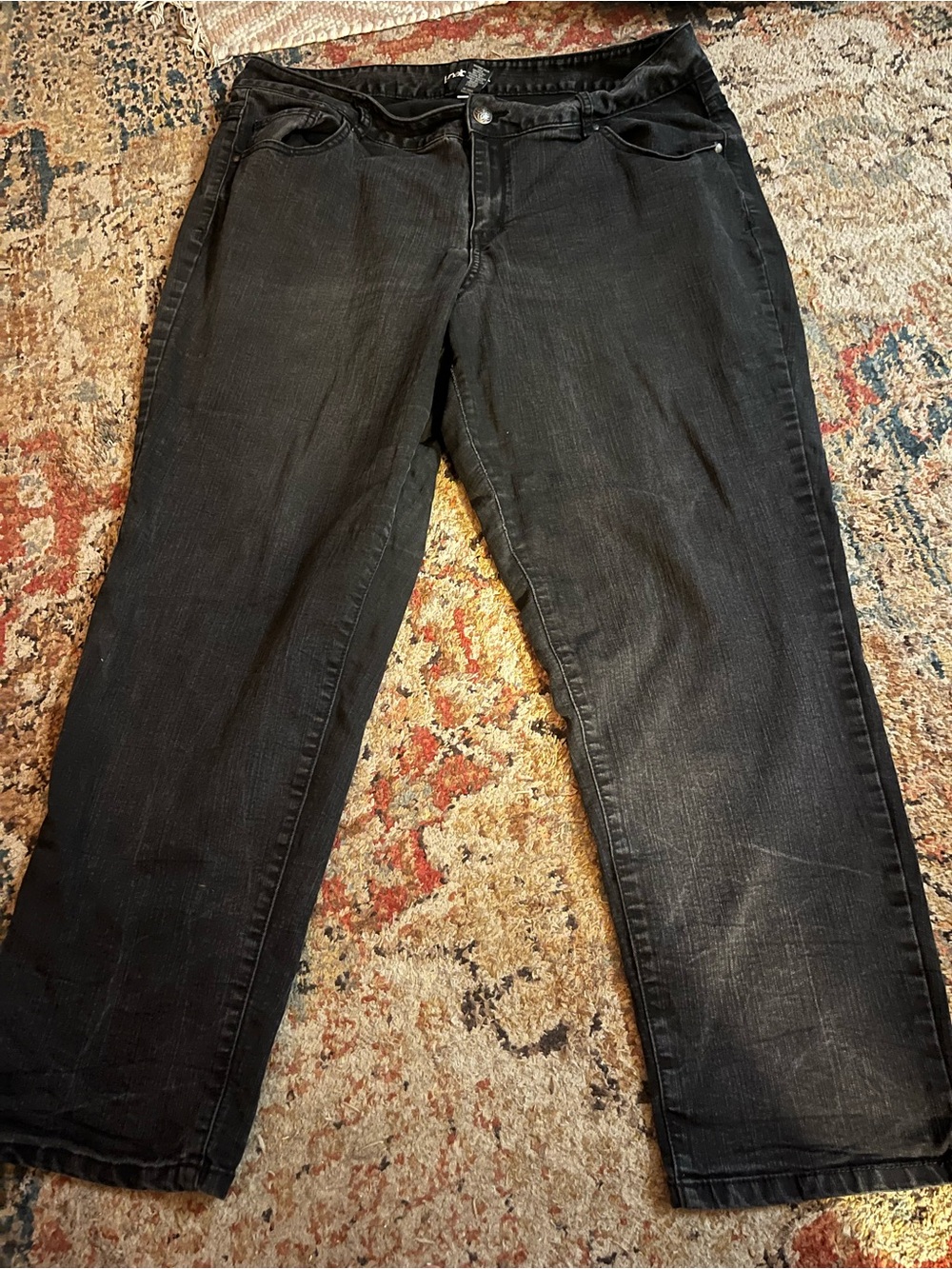 Lane Bryant Black stretch jeans